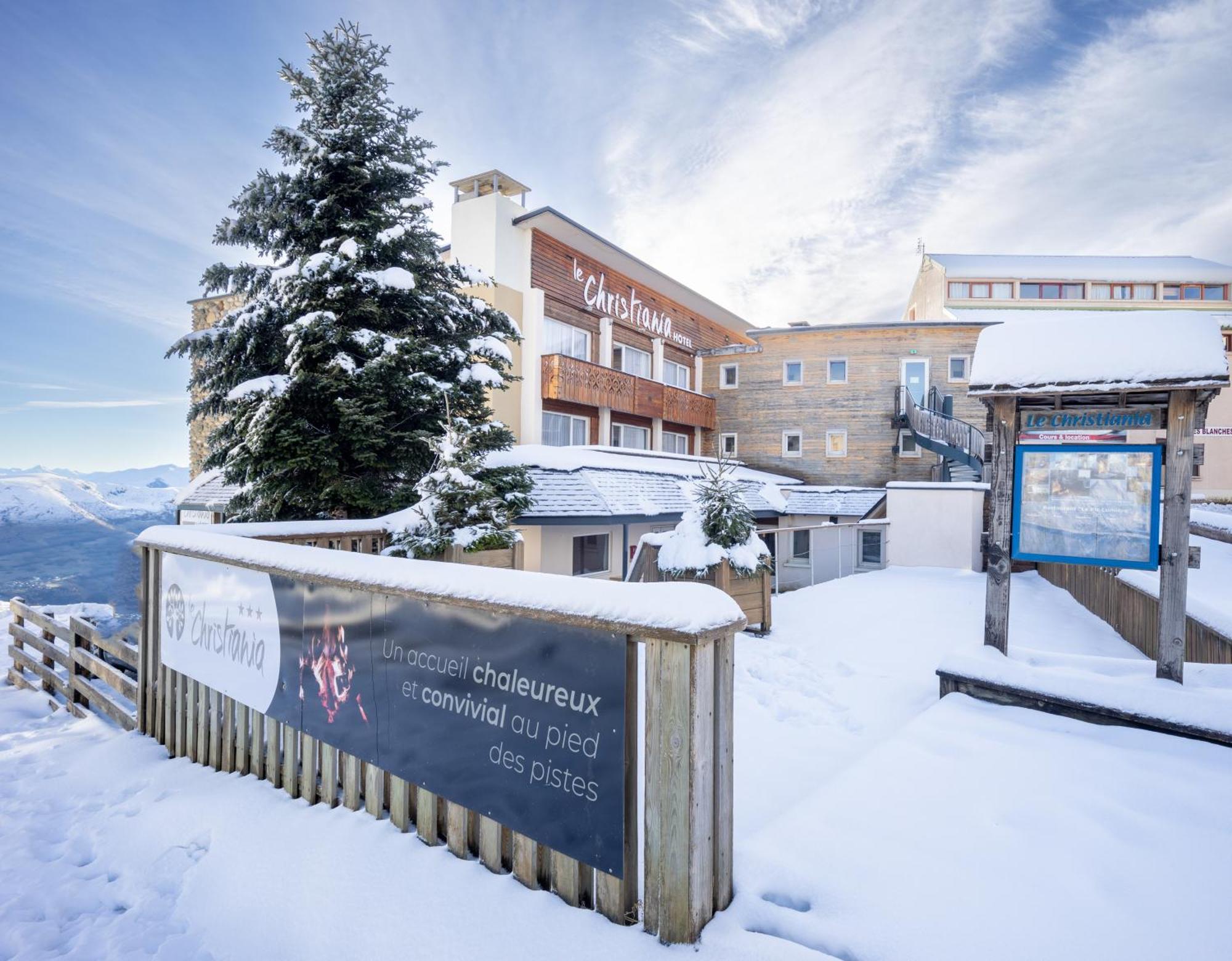 Le Christiania Hotel Saint-Lary-Soulan Ngoại thất bức ảnh